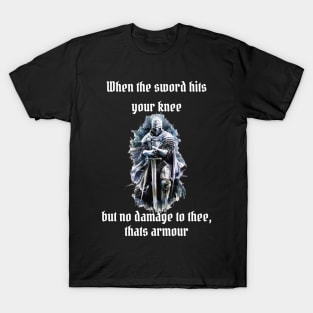 A knights armour T-Shirt